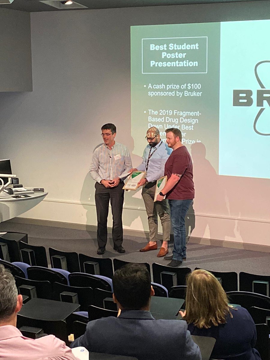 Super proud of Cody Hall for getting a student poster prize at #FBDDDU. Thank you @arc_gov_au for funding our herbicide research! @ARC_CFBD @LIMSLTU @LTUresearchers @latrobe #proudsupervisormoment #WomenInSTEM #ECRchat