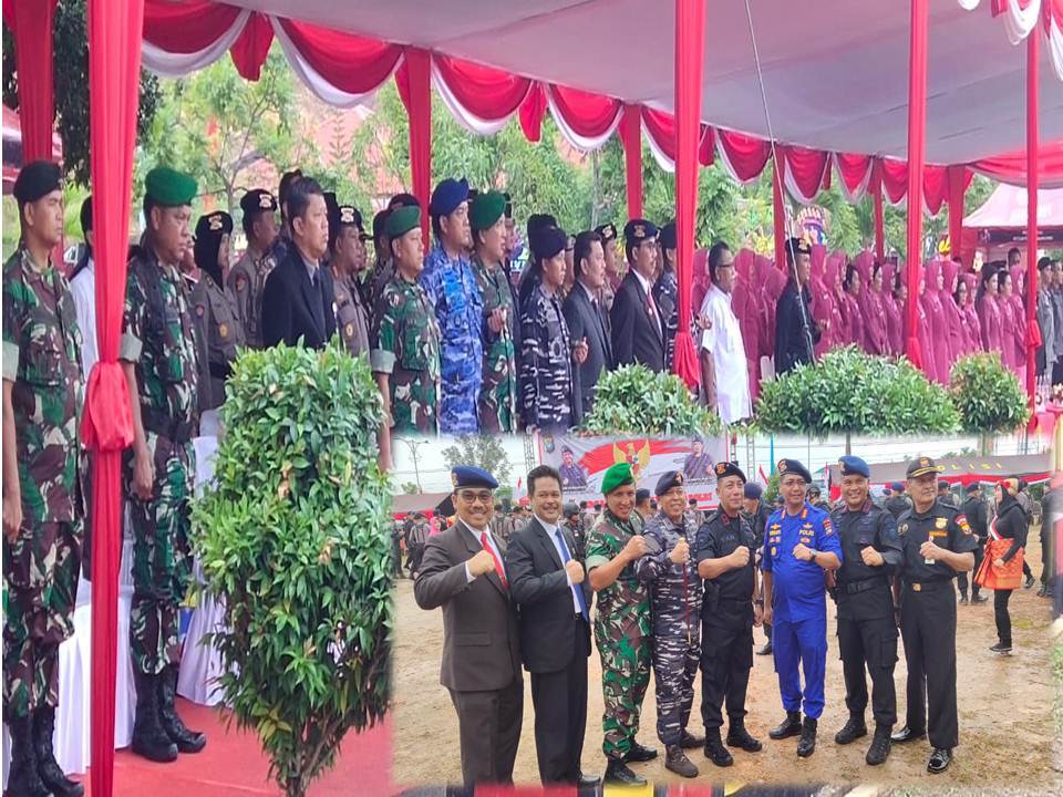 Korem033's tweet image. KASREM 033/WP HADIRI PERINGATAN  HUT KE-74 KORPS BRIMOB POLRI korem033wp.mil.id/2019/11/14/kas…