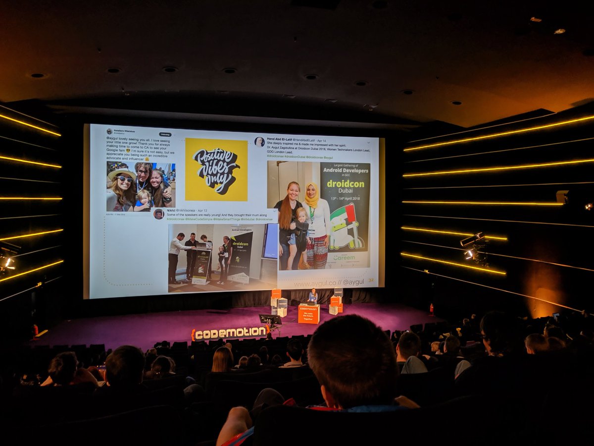 motaword's tweet photo. This week, MotaWord's Director @aygul gave a talk at @CodemoBerlin π©πͺπ¬ She shared her life and career journey in the talk called "Designing Your Career: Explore a Career Change and Do What You Love" ππ and had a great time networking! π₯ #CodemotionBerlin19 #WomenInTech #GDE https://t.co/5XTA2qVe4O