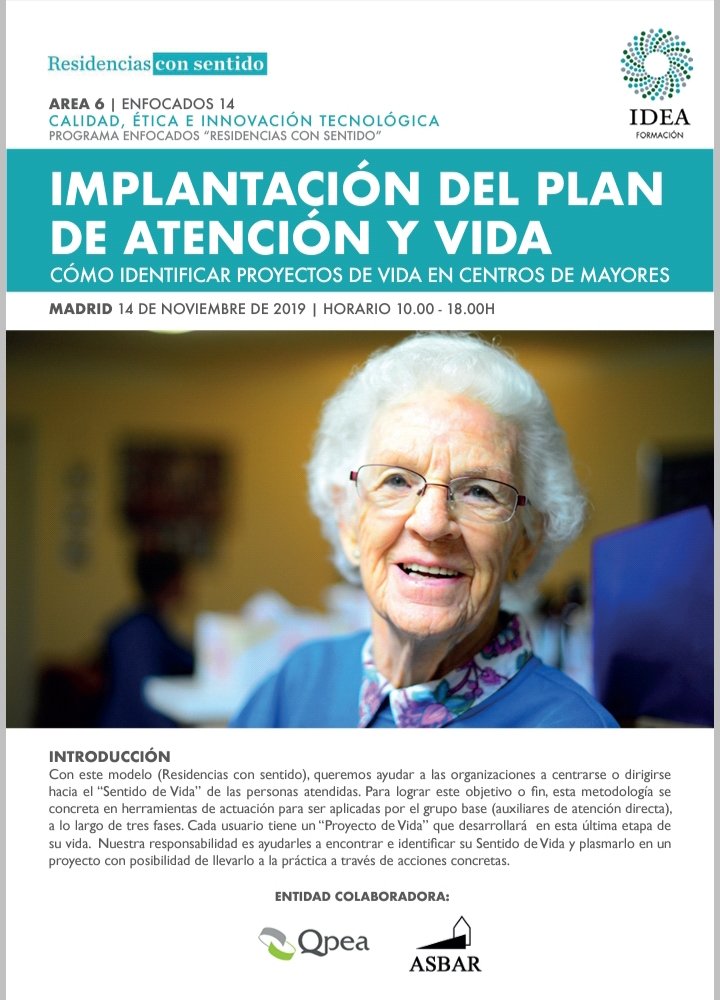 nuria_garro's tweet image. Quedan 2 horas para empezar el #ENFOCADOS14 de @IDEA_Innovacion 8 horas por delante para formar a 26 profesionales de #residencias en el Método Sentido de Vida: 1. Identificar y apoyar #proyectosdevida 2. Aumentar #sentidodevida  #residenciasconsentido