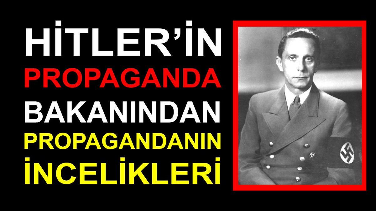 Jessica_Abla_'s tweet photo. #SporMedyasına6222 #Persembe Hükümete KayyumDarbesi Hilal Kaplan #YeniBirSayfaİçin #OrhanVeli #GüvenmekSuçMu #GazeteciDediğin Ermeni Soykırımı Austin Rivers Beyaz Saray Trump'tan Sabah Haydi Türkiye Mazlum İade
.

Goebbels'ten Propagandanın İncelikleri
https://t.co/wkD4bUhbzr https://t.co/dQjjGPaJJw