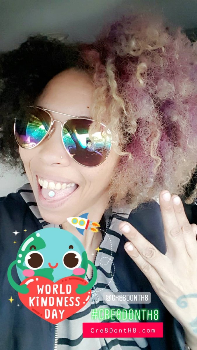 msmastafoxx's tweet image. #WorldKindnessDay @Cre8DontH8 🚀🌎❤👽🖖💜💛💚💙🌈☇🔌👀📷🎥🎬🌋👑👁🌊 Cre8DontH8.com #5DBeing #Wednesday #WarpDay #Chakras #MastaVibe #5DWave #5DEye #MsAffectionBoo #YourEnergyPlug #YourStreetPsych #MyCreatorLife #Cre8DontH8 #TeamMsMastaFoXX #MsMastaFoXX #CosmicFam