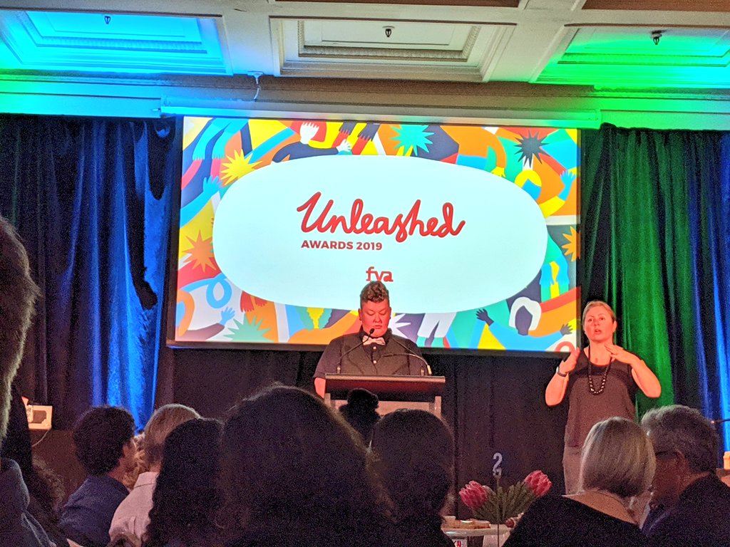 EliseInTheWoods's tweet image. Fantastic to be here in Melbourne at the @fya_org #UnleashedAwards, Australia&apos;s only national awards for youth entrepreneurship and social enterprise. #youth #leadership
