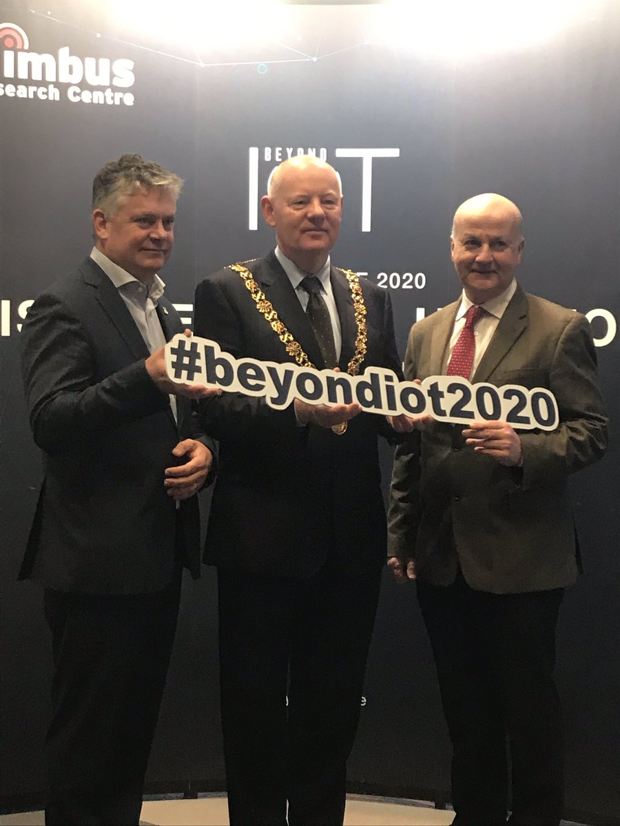 BeyondIoT2021's tweet photo. We’re all set and ready to go at the official breakfast launch of #BeyondIoT2020 here @NimbusCentre. 

This event brings #research, #industry and #academia together to create a buzz of innovative thinking on emerging #technologies. This is the mission of #BeyondIoT2020 https://t.co/HRlMwDC4eU