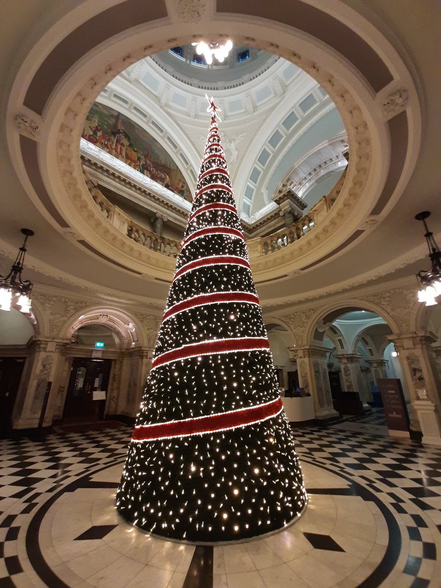 Richardjmcl's tweet photo. Belfast City Hall looking festive this morning! #Christmas #Belfast #belfastcityhall https://t.co/tdcDDqFsyX