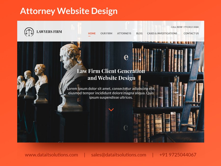 DataitSolutions's tweet image. Looking for the #websitedesign for your #attorney business?

Ok, let’s chat with @DataitSolutions we offer classy and unique designing for your attorney website.

For more information connect with us:- bit.ly/2lRJ2sF

#attorneywebsitedesign #lawyerlife #lawyer #websites
