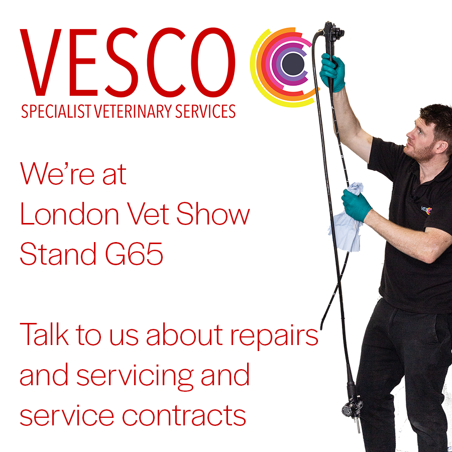 VESCustomOptics's tweet photo. We are on Stand G65 at London Vet Show. Come and talk to us about your endoscopy requirements - sales, servicing and training. 
#vetshow #veterinarymedicine # veterinarysupplies #veterinaryendoscopy #endoscopy https://t.co/BVc0j69fRV