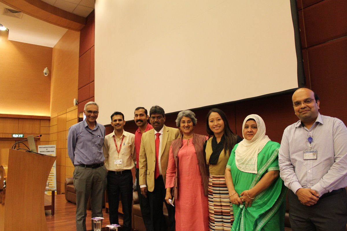 #WorldBioethicsDay2019 Theme: Respect for Cultural Diversity & Pluralism reflected in #PanelDiscussion on Other Systems of Medicine @StJohnsResearch on Nov 8, with #AYUSH doctors sharing their experiences with allopathic doctors, thus #BuildingBridges & #FosteringRespect.