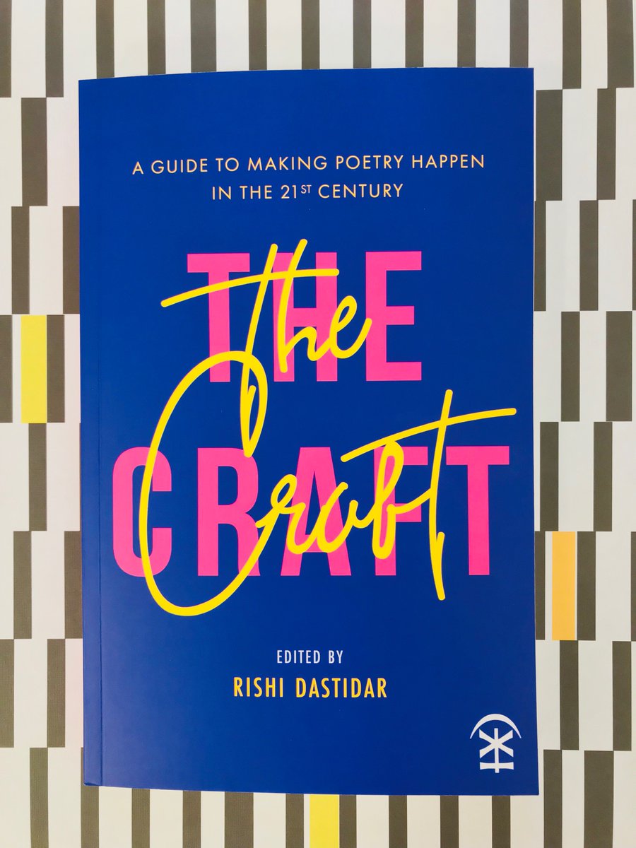 💙💛💖Happy publication day to The Craft and the 24 poets who contributed essays &amp; editor <a href="/BetaRish/">Rishi Dastidar 🔱🌊</a> - so proud of this awesome writer’s handbook! The perfect desk companion, packed full of ideas on making &amp; shaping poetry today. Order here:  ninearchespress.com/shop.html#!/Po…