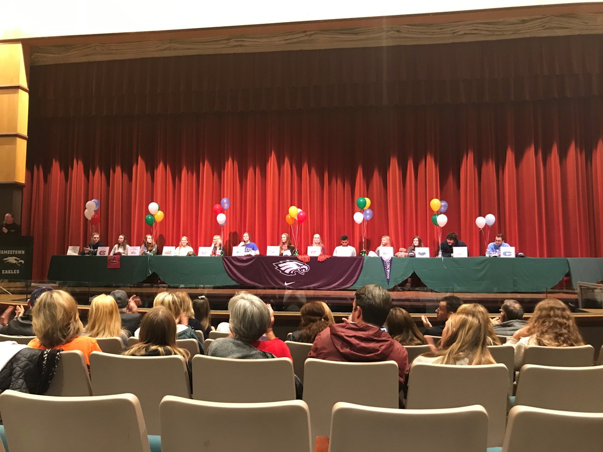 JHSAthletics's tweet photo. 🏆🥇🏆🥇We are so proud of our 13 student-athletes who have committed to play college athletics.  Thank you for your hard work, dedication, commitment and leadership.  GO EAGLES!! https://t.co/gytQ2TD7j8