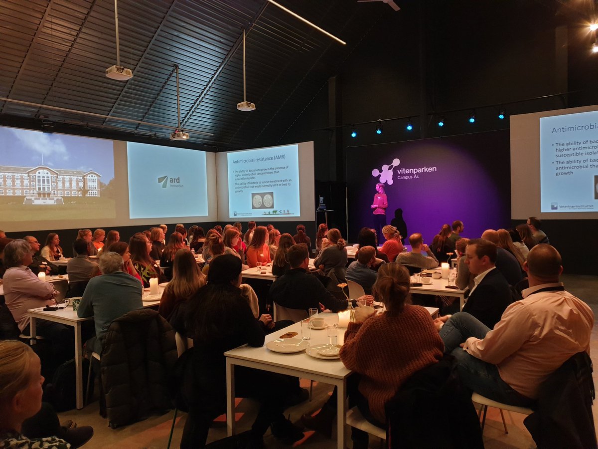 JorunJop's tweet photo. Fullt hus i @Vitenparken med The Life Science Cluster. Frokostmøte om antibiotikaresistens. @ARD_Norge https://t.co/p6mai1vIVk