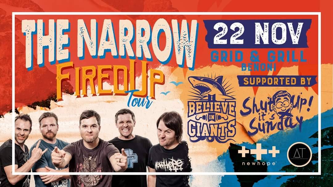 Next week FRIDAY 22 Nov... <a href="/TheNarrowBand/">The Narrow</a> will be here! 🎉 Event page:  facebook.com/events/4001145…