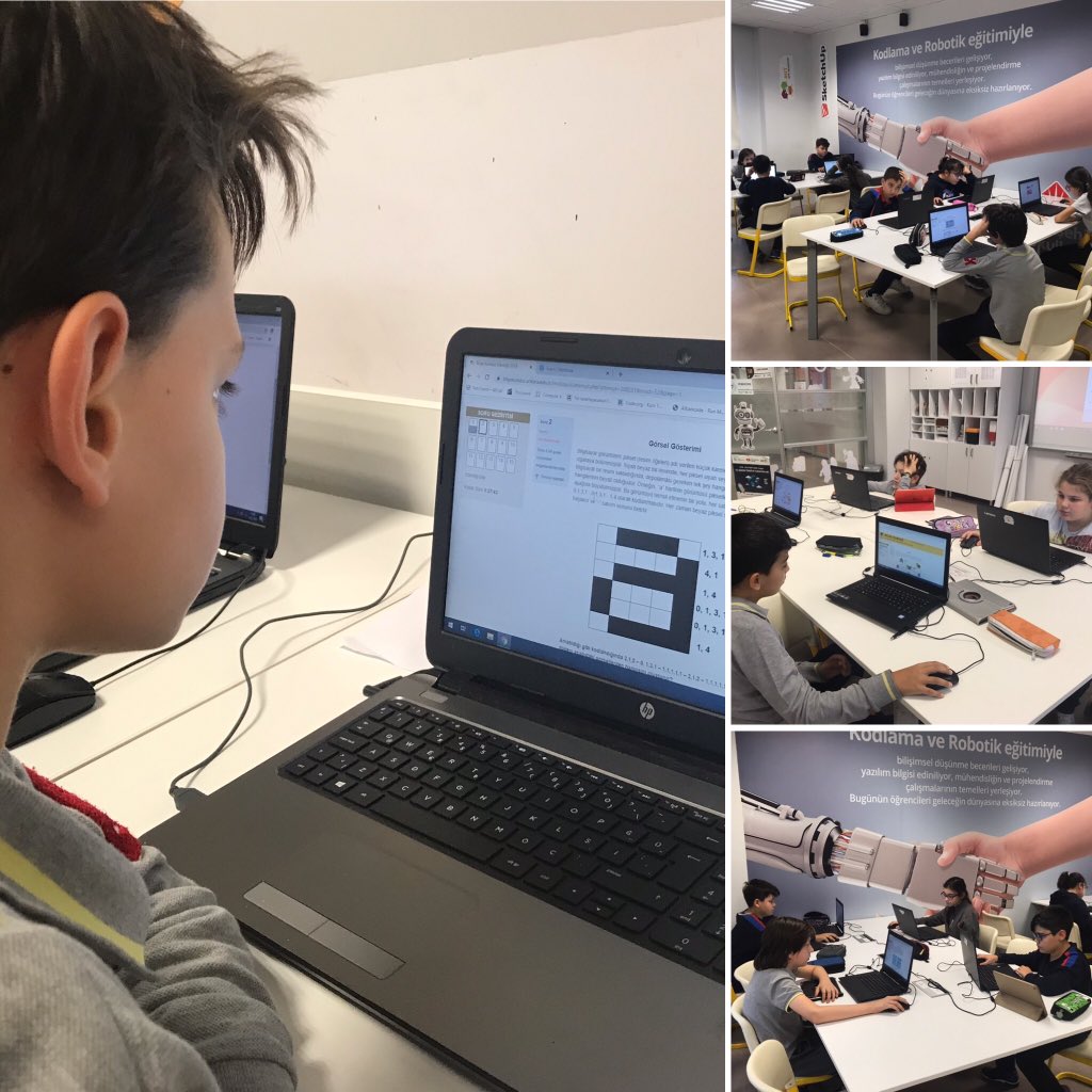 EmreOzenoglu's tweet image. ‘Bilge Kunduz’ etkinliği, 6. sınıf öğrencilerimizin katılımıyla devam ediyor. #bilgekunduz #CodingBK @bilgekunduzorg