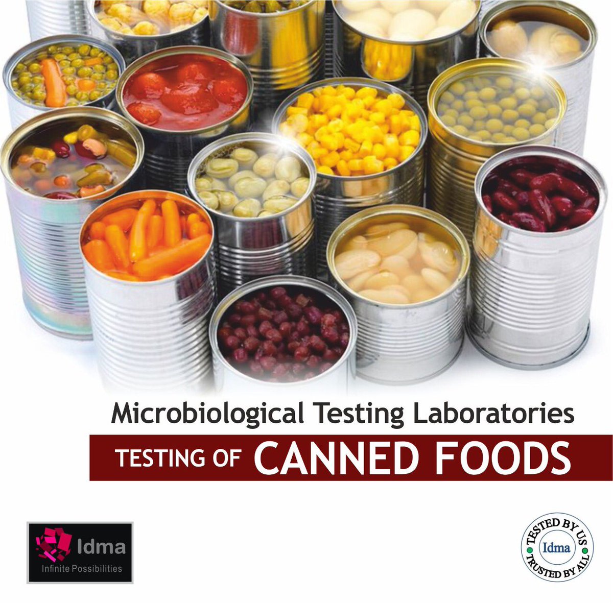 IdmaGroup's tweet photo. Our #Food & #Microbiological #Testing #Laboratories are #NABL #FSSAI approved to #Test all kinds of #Canned & #Retorted #Food Products
#cannedfood #canfood #longshelflifefood #microbiology #foodsafety #foodsafe #foodtesting #qualitytesting #testinglab https://t.co/EllUgXq8ev