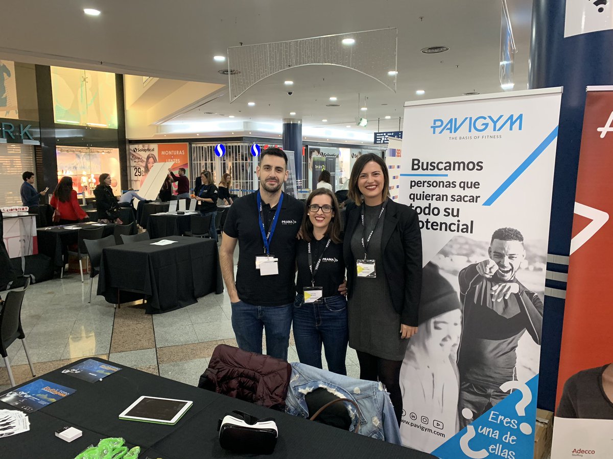 laura_brotons's tweet photo. ¡Arrancamos #ForoElxEmplea 2019!
Ven a conocernos al stand de @pavigym https://t.co/OpcuCXAoOI