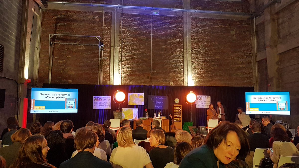 Deghayed's tweet image. @LFDChangement 

La Fabrique de Lille 
C est parti !