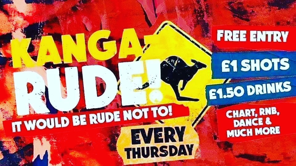 Walkabout Blackpool (@walkieblackpool) on Twitter photo Kanga-Rude || <a href="/djpaulobrien/">paulobrien</a>
🦘 Dance || RnB || Requests 🍆
🦘 £1.50 Drinks || £1 Shots 🍆
🦘 Giveaways || All Night 🍆
🦘 Free Entry || All Night 🍆
🦘 10pm Until 4am 🍆 Kanga-Rude || <a href="/djpaulobrien/">paulobrien</a>
🦘 Dance || RnB || Requests 🍆
🦘 £1.50 Drinks || £1 Shots 🍆
🦘 Giveaways || All Night 🍆
🦘 Free Entry || All Night 🍆
🦘 10pm Until 4am 🍆