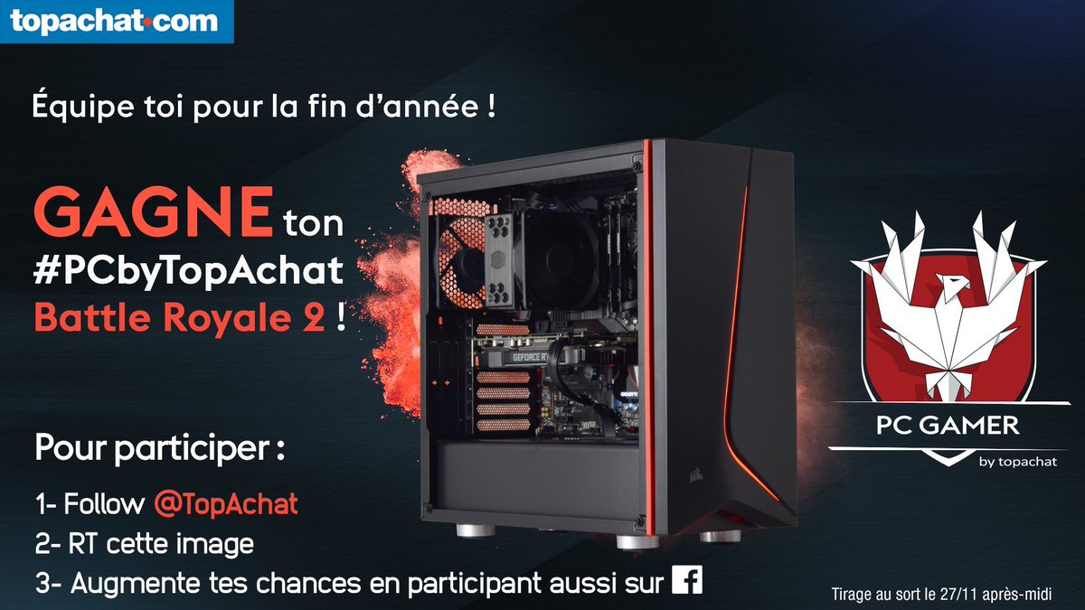 TopAchat's tweet photo. Qui le veut ? :D

Participe ici :
https://t.co/T8eFUJj4Tu https://t.co/1DBrP2RCed