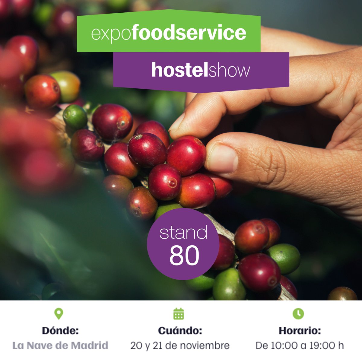 QualeryCulture's tweet photo. Ven a visitar nuestro espacio en Expofood Service y descubre el fascinante mundo del café de especialidad de Nicaragua seleccionado y tostado por nosotros. Si quieres venir mándanos tu mail y recibirás una invitación.
#Barista #thirdwavecoffe #coffeeroastery #specialtycoffe https://t.co/AheWD4nzRd