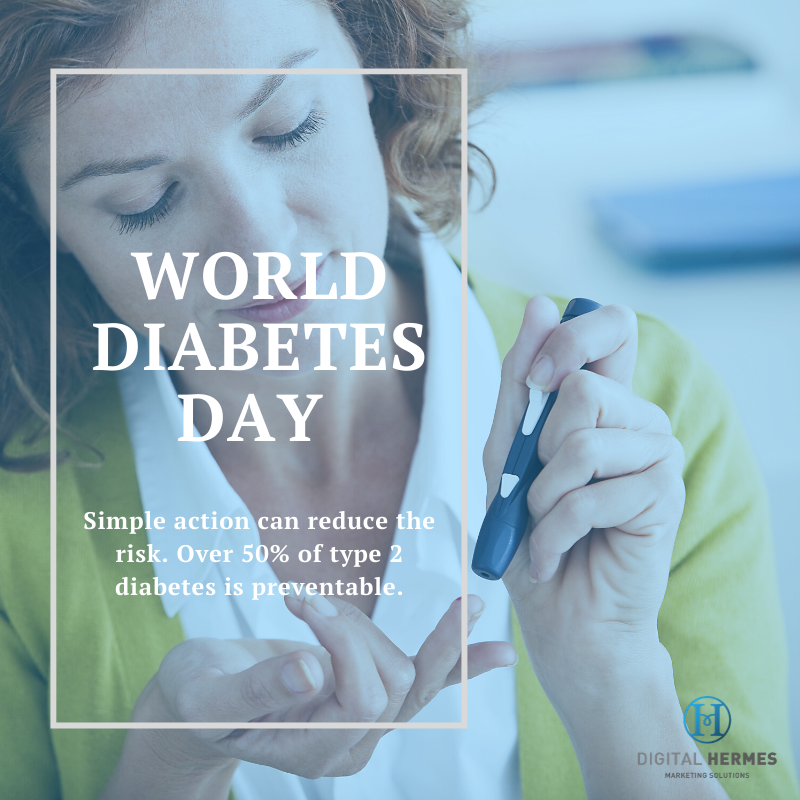 Digital_Hermes's tweet photo. 1 in 2 people type 2 diabetes don't know they have it yet. Prevention and education of #diabetes can save millions of families. #WDD #familycare #IDF #healthcare #testing #health https://t.co/X828uoWBow