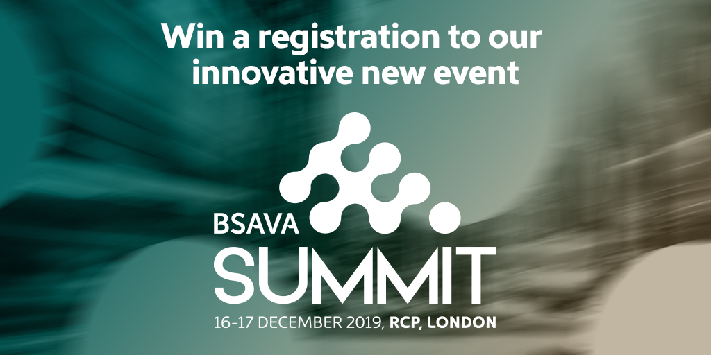 Are you attending London Vet Show 2019? Take a look at your voucher booklet, simply complete your details and bring the voucher to BSAVA, stand B20 for a chance to win!
(Full T's&amp;C's available on the voucher).
#VetShow #Summit2019 #Competition #Free