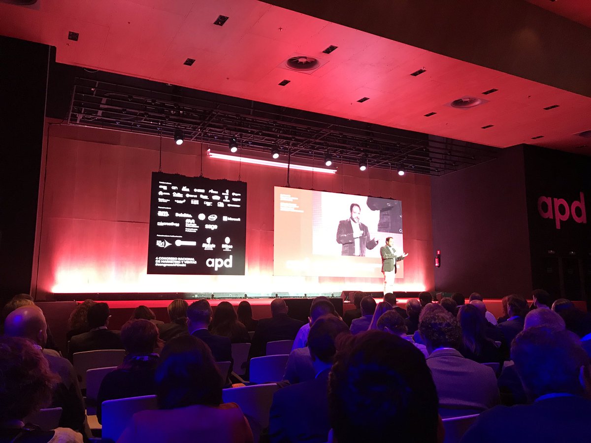 Comienza el #congresoAPDmkt  en Bilbao “El nuevo ecosistema del marketing”. Aprendiendo permanentemente para seguir innovando. No queda otra. <a href="/eformedia/">Efor</a>