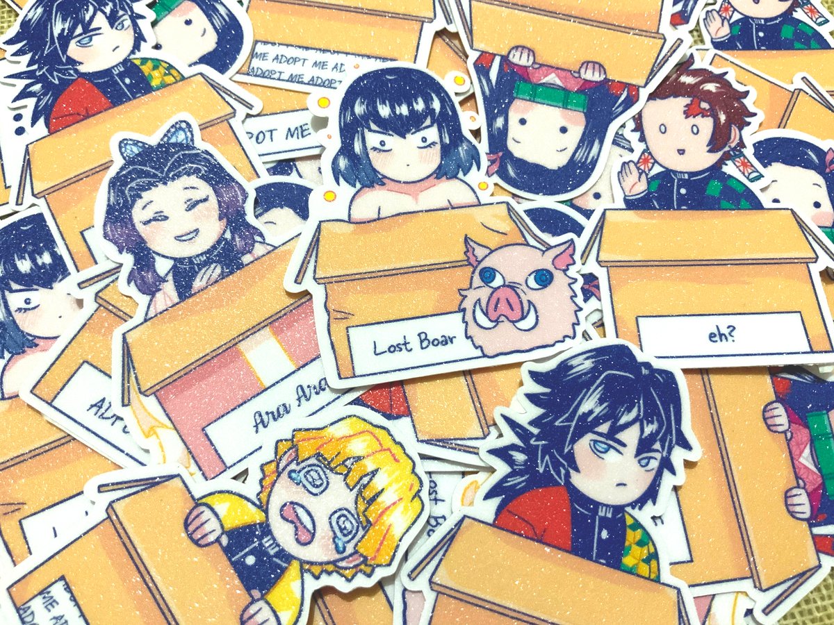 PUFFB0X's tweet photo. Here are some new stickers and a button pin that I'm going to sell for ArchCon.
Get em as soon as its available!
#ARCHconCebu
#ARCHcon2019
#ARCHLight
#ConWithACause
#kimetsunoyaiba #FireEmblemThreeHouses #jjba https://t.co/rkixCyOHV1