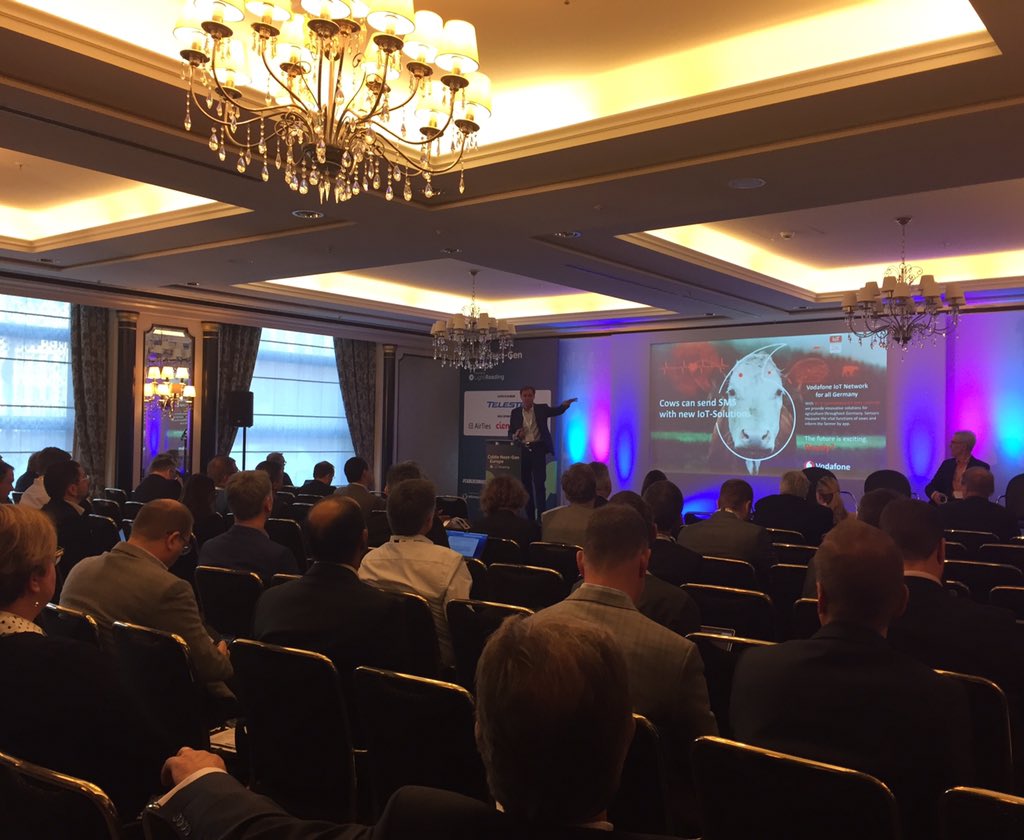Gerhard Mack, CTO <a href="/Vodafone/">vodafone</a> sharing insights on gigabit <a href="/CableCongress/">Cable Congress</a>