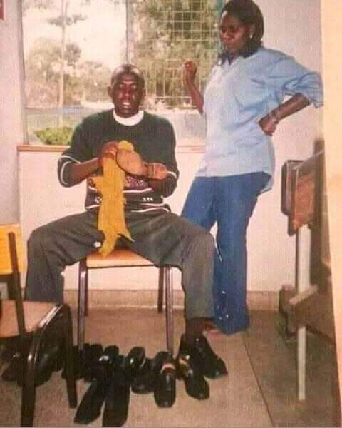 Dr_PeterMugo's tweet photo. #ThrowBack 2002
@kipmurkomen with Hon. Priscilla Nyokabi at University Of Nairobi, Parkland campus during CU mission week
#servantleadership 

#ThursdayMotivation
#ThursdayThoughts https://t.co/IvjwfWE0hh
