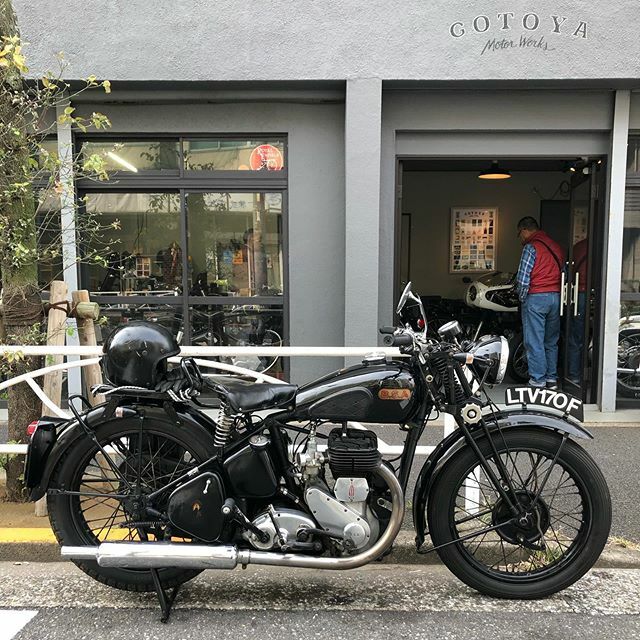 gotoya_m_w's tweet photo. ド渋プライベーターのBSA M20

#bsa #m20 #vintagemotorcycle #britishmotorcycle #gotoyamotorworks #easttokyo #ビンテージバイク #旧車 #後藤屋モーターワークス https://t.co/1edVoFfUqC https://t.co/RifaseUbaH