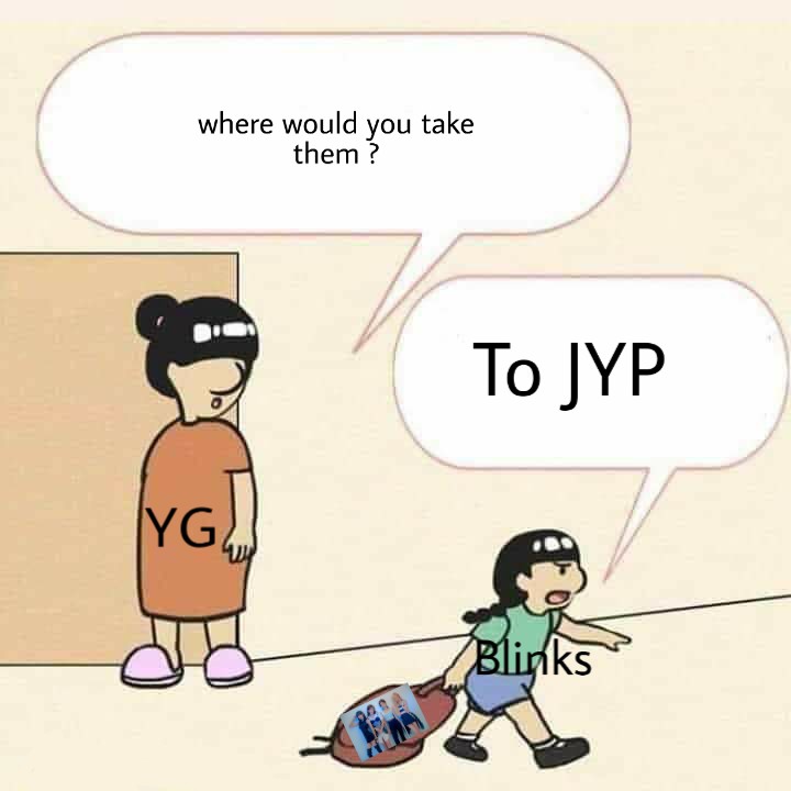 RiriTey's tweet image. Some #BLACKPINKLEAVEYG related memes I saw earlier just to make your day clean again after the news :&amp;gt;