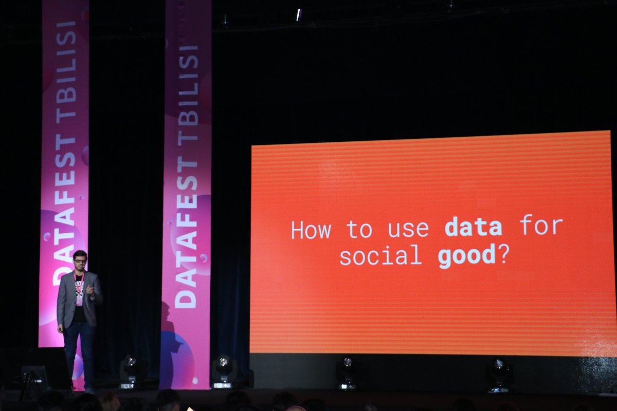 DataFest Tbilisi Launched for three days, the festival participants will have an opportunity of listening to about 80 prominent speakers and trainers from a number of organizations, such as Google, Facebook, Amazon, etc. DataFest is being hosted by TSU for the second time.
