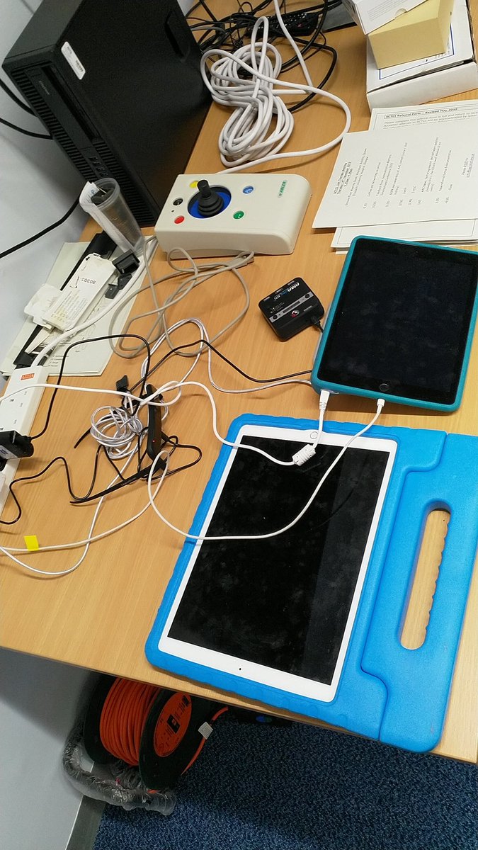 AACSCTCI's tweet photo. Final preparations for our #LinkTherapy day today. Looking forward to seeing everyone! #AAC #AugComm #CPD #community https://t.co/11mSHgEcIQ