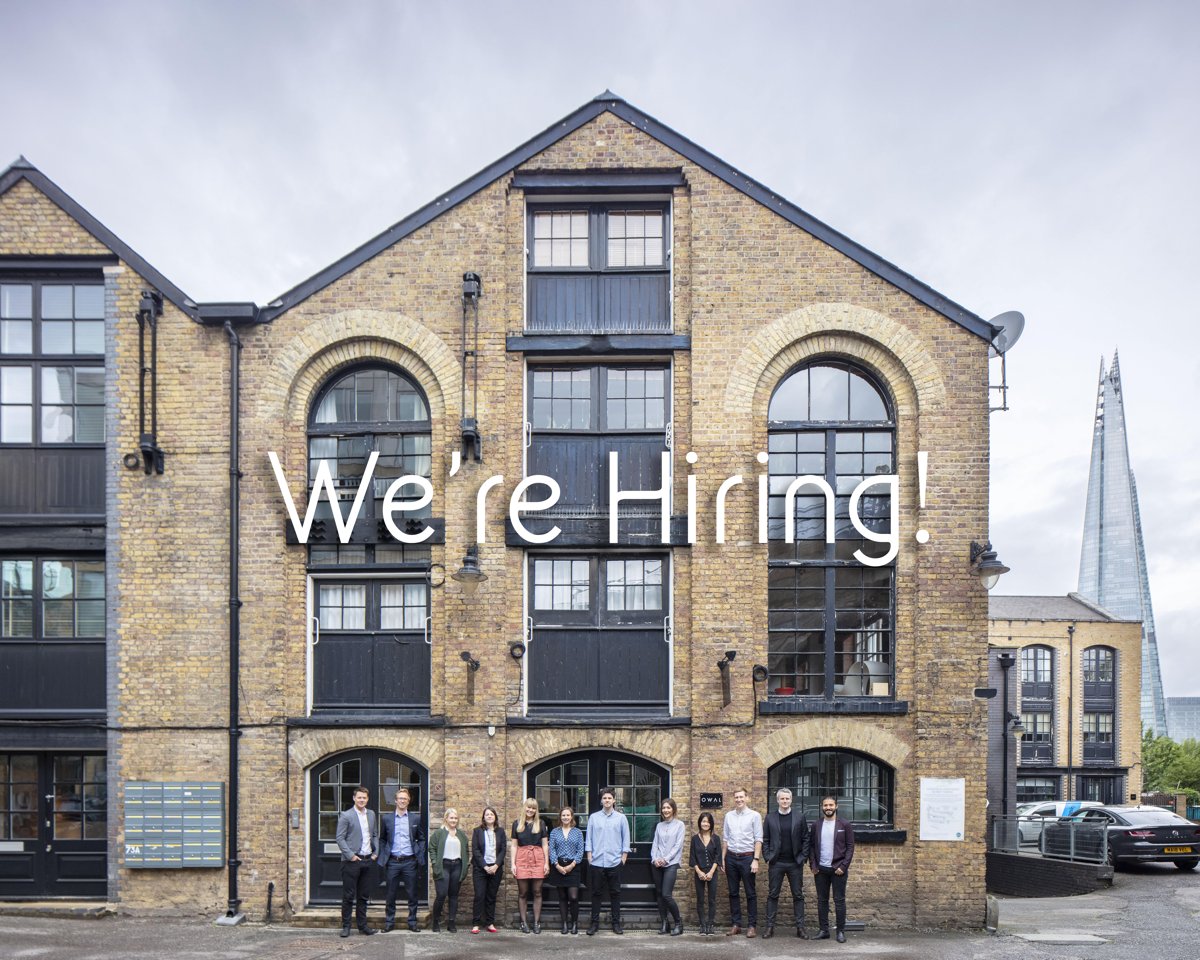 OWAL_Architects's tweet photo. We're hiring! 

We're looking for talented Part II Architectural Assistants and Architects with London based experience to join our growing team during this exciting time for the studio. 

To apply, please send your CV and Sample Portfolio to jobs@owal.london

#nowhiring https://t.co/R5hb4A7TrV