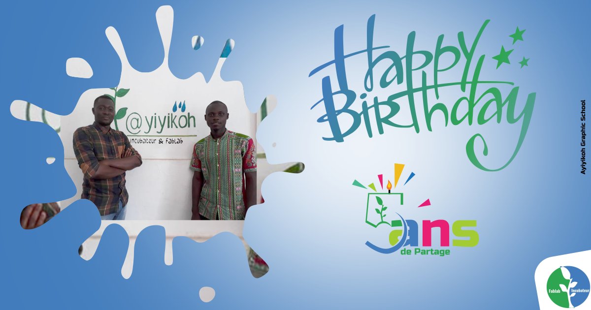 ayiyikoh's tweet photo. 5 ans jour pour jour, #Ayiyikoh voyait le jour. @LoulouDeGueyo et @PacomeNKouakou  les deux co-fondateurs.
#GoAyiyikoh #AyiyikohFive #Ayiyikoh5ans https://t.co/gmp2EdeNVQ
