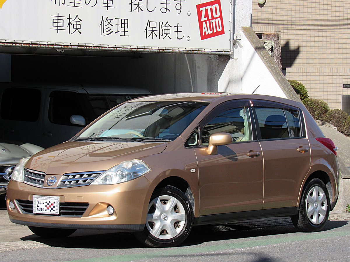 Ztoauto H年 ティーダ18g 6速mt 450 渋いシャンパーニュゴールド 1オーナー 6か月ごとに日産での整備記録簿多数 そんな車を入庫しました 詳しくはグーネット T Co 3xblw7jnoy でご覧ください Ztoauto 市川市 中古車 拡散歓迎 日産