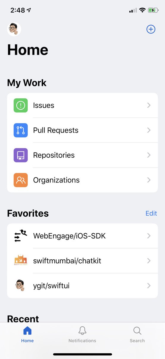 _yogeshsingh's tweet image. 💯/ 💯 would recommend trying out the @github Mobile app. Pretty neat. 👏😍

#GitHubUniverse