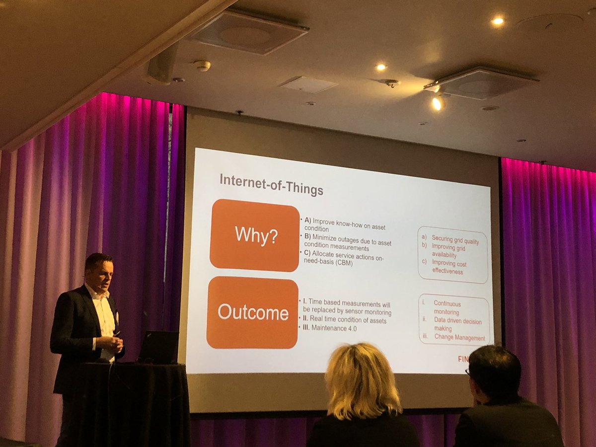 kujalanina's tweet photo. Asset maintenance 4.0 relies on #IoT @MStenstrand @fingrid_oyj @ENTSO_E #Digital_Event https://t.co/aW2H8w1L4M