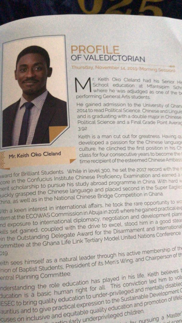 mobafraternity's tweet photo. #MOBALive: RT NK_Poks: Here's to our Valedictorian, Keith Oko Cleland🥂🎉🎊💯 https://t.co/38492zQ6Uw