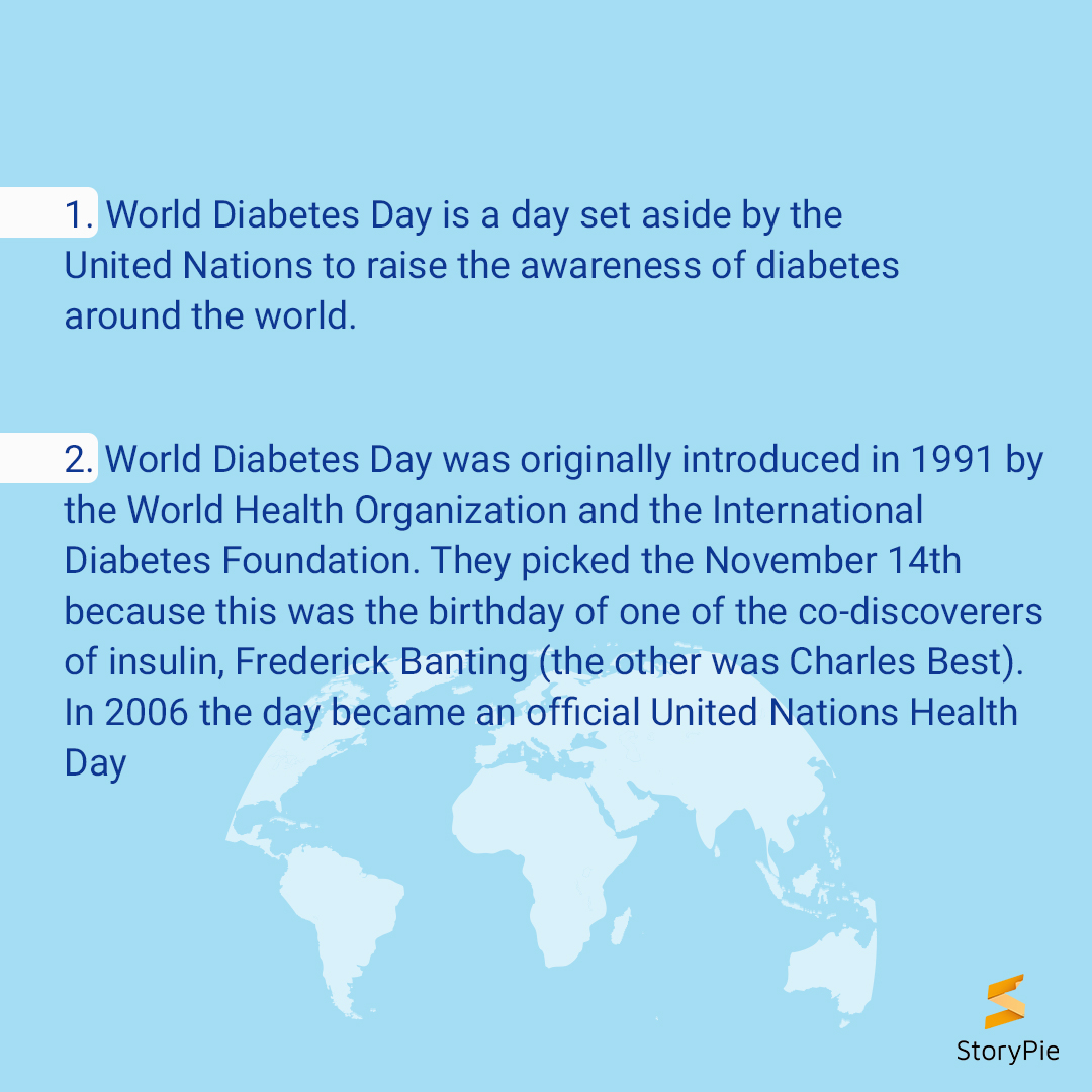 StoryPieMedia's tweet photo. #WorldDiabetesDay 
Diabetes Doesn't Stop You From Living A Great Life. Obsessing Over It Does. https://t.co/CZdsvcQWzu