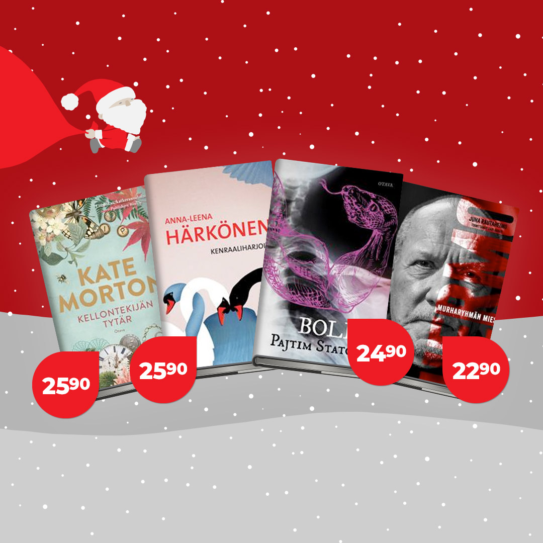Parhaimmat lahjat jouluun 🎁 
Anna lahjaksi omaa aikaa kirjan kanssa. 
Tutustu nyt suureen lahjavalikoimaamme, josta löydät lahjoja ihan kaikille!
adlibr.is/kaunojoulu
#adlibrisfi #kirja #joululahja #kirjavinkki #lukeminen