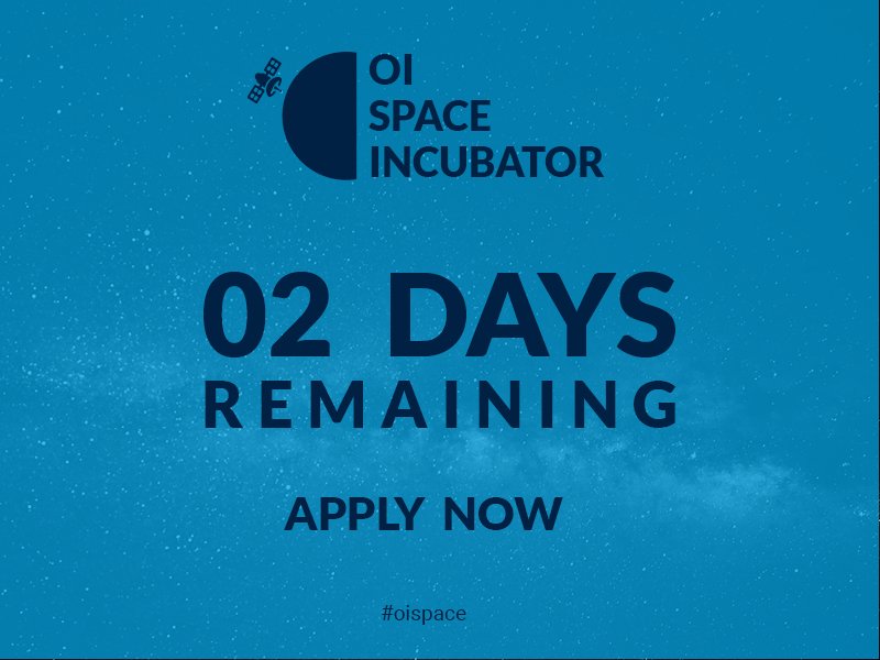 OISpaceInc's tweet photo. There is still time to apply to join #OISpace Incubator programme to get your #spacetech idea off the ground. Free workspace, hands on intensive business support, access to industry primes ... whats not to like? Get your application in now! https://t.co/u9EZSukuQT #hampshire https://t.co/6ycs3T1ZIn