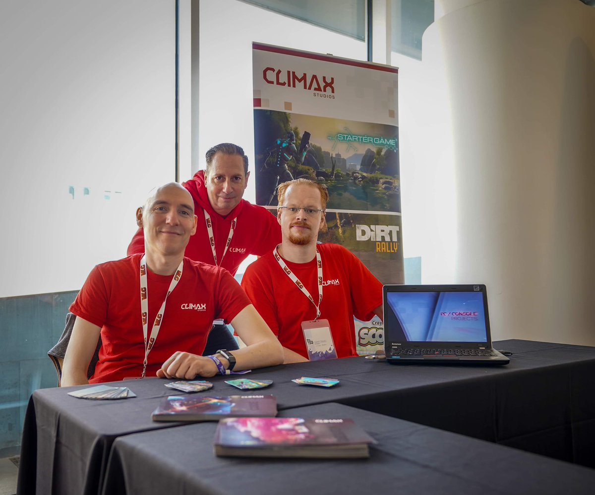 climaxstudios's tweet image. Climax Studios are at @GAMEROME_FEST
Come visit us at our stand on the 1st floor where our recruitment team will be able to talk to you about programming engineering & design positions @ our UK based studio.
#developerconference #gamedevelopers #gameprogrammers #coders #rome