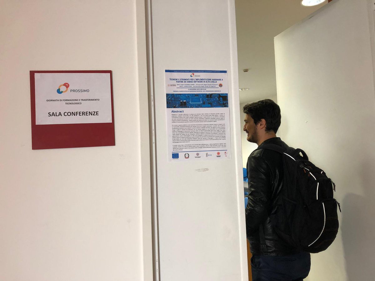 CProssimo's tweet image. Pronti per la prima #giornatadiFormazione di #CProssimo che si svolgerà all&apos;interno del #parcoTecnologico di @SardegnaRs a #Pula. Speaker della giornata @Tiziana_Fanni di @IdeaLabUniss @unissTwit e #CarloSau di @unicaeolab @univca 👩‍💼👨‍💼