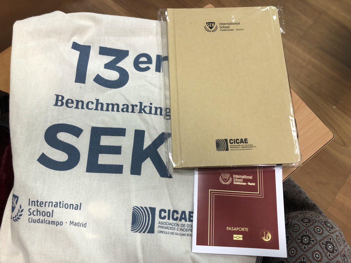 CICAE_Educacion's tweet photo. No falta ni un detalle organizativo en el 13er Encuentro de Benchmarking en @SEKCiudalcampo . Impresionante recibimiento y acogida. #compartir#aprender#networking. Muchas gracias #BenchmarkingSEK https://t.co/5zgLQK705O