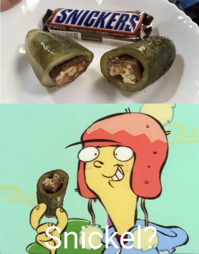 Snickers Auf Twitter It S Baaaaaack The Snickle Nationalpickleday Https T Co Uuxyrxtpkp