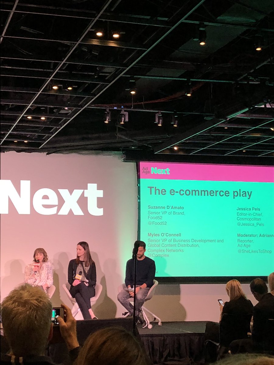 E-Commerce + Content have always gone hand in hand... all about those buy buttons 👍🏻👏🏻#adagenext