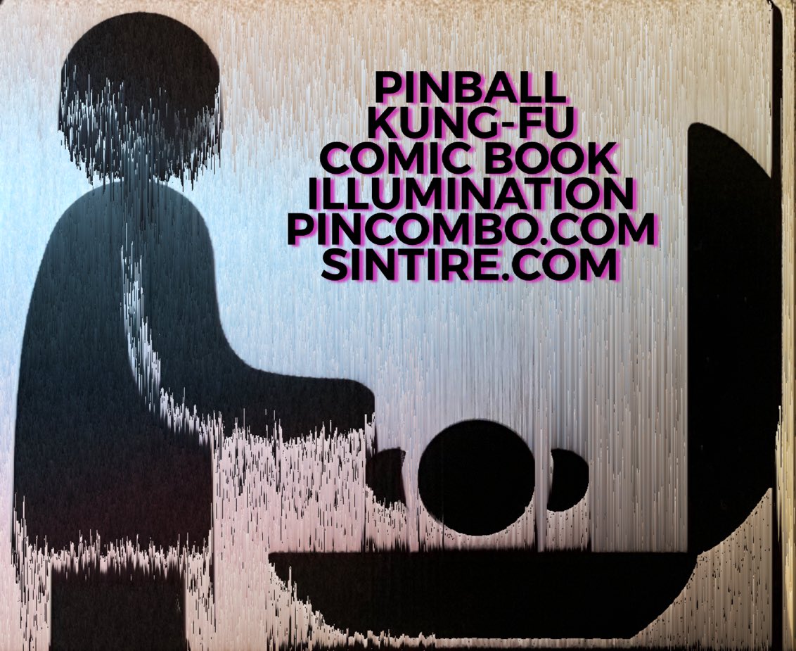 messiahcomplex's tweet image. #Pinball #Podcasts and others I am available (on a limited basis) to talk about “Game Of Depth” our latest Pinball Comic Book of Pincombo.com where we take the #Philosophy of #BruceLee, remove the #GenderBias &amp;amp; instead of hitting people in the eyes, we teach Pinball!