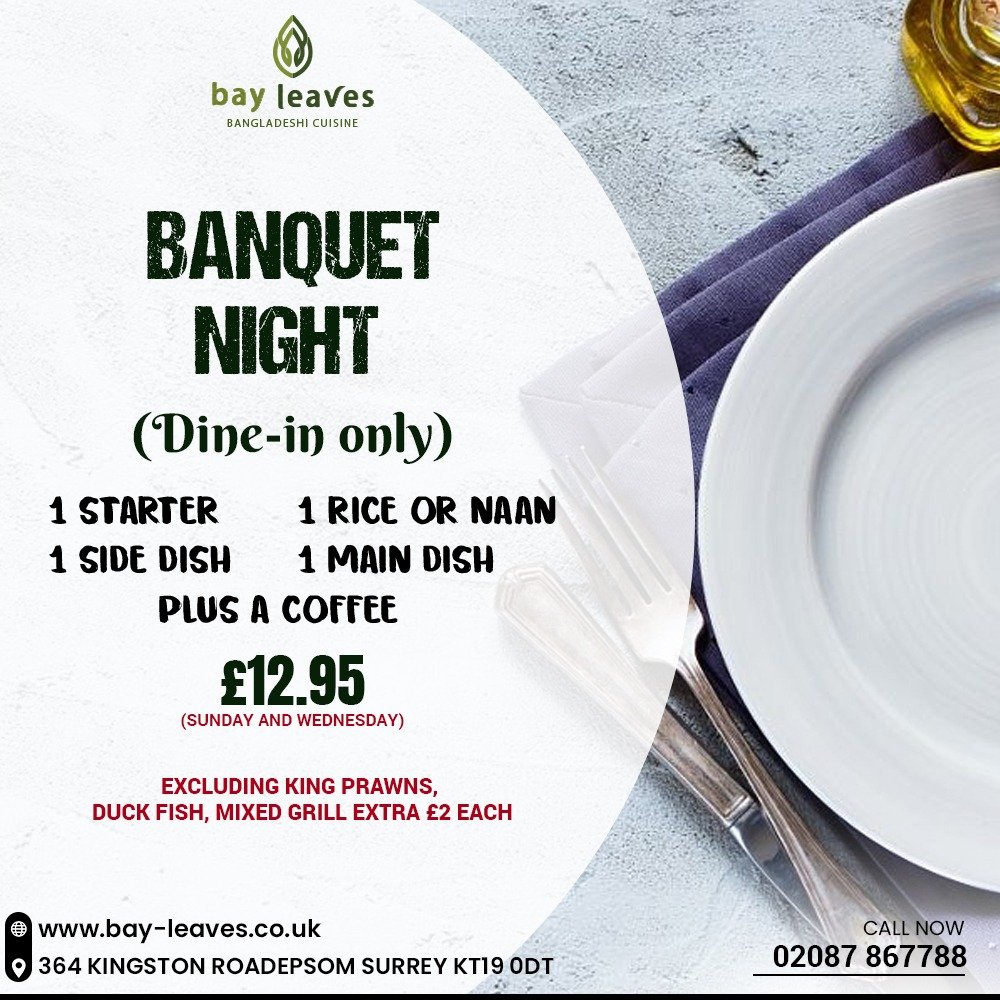 Bay Leaves Restaurant Ewell (BayLeaves5) Twitter