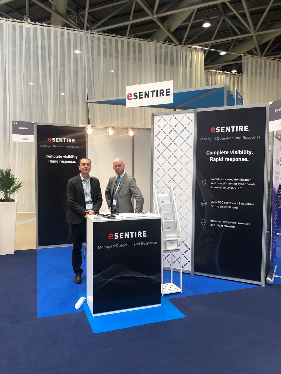 eSentire's tweet image. Attending Cyber Security Connect UK in Monaco?

Visit us at booth #30 to learn how eSentire&apos;s Managed Detection and Response can defend your business against the rapidly evolving threat landscape.

Learn more: mdr.esentire.com/CSConnectUK2019 #CSConnect